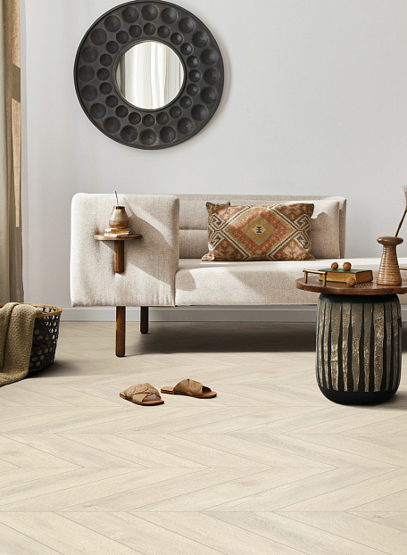 Виниловый ламинат (SPC) Aberhof CHEVRON  Oak Somma сторона L/R - 50/50