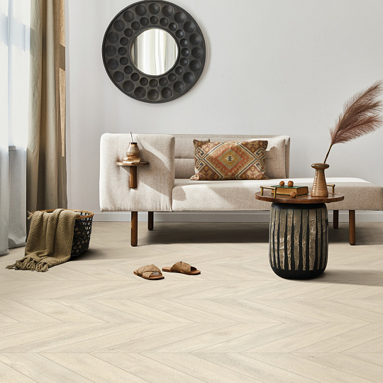 Виниловый ламинат (SPC) Aberhof CHEVRON  Oak Somma сторона L/R - 50/50