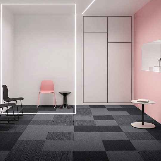 Ковровая плитка IVC Commercial ART INTERVENTION Creative spark echo 979