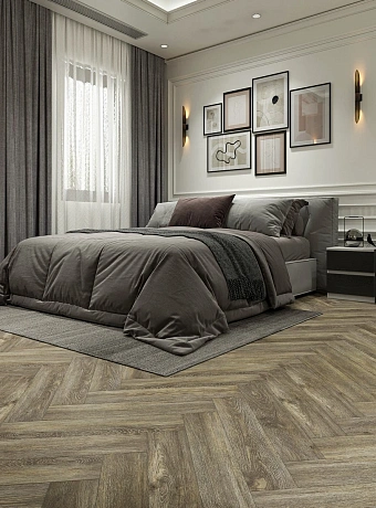 Виниловый ламинат (SPC) Alpine Floor LIGHT PARQUET Венге Грей