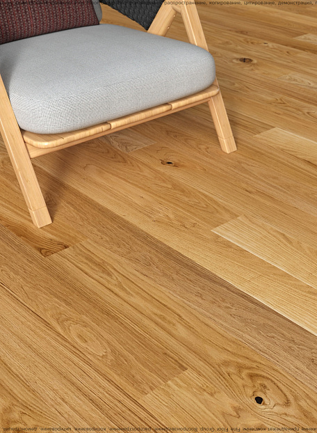 Паркетная доска Polarwood CLASSIC  Oak Premium Polar RUSTIC 1S LAC MAT