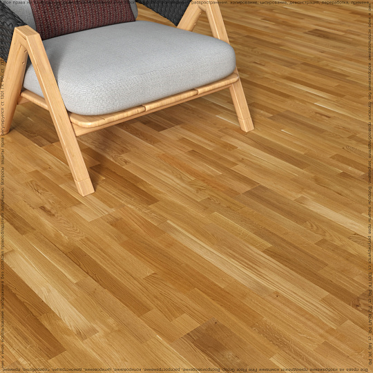 Паркетная доска Polarwood CLASSIC  Oak Tundra NATUR 3S LAC S.MAT
