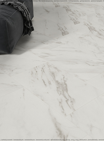 Виниловый ламинат (SPC) Alta Step ARRIBA  Мрамор Белый