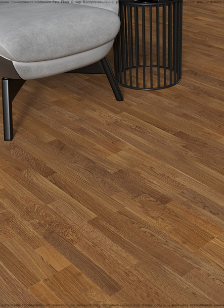 Паркетная доска Karelia LIBRA  Oak Natur NATUR 3S LAC S.MAT