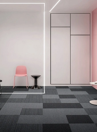 Ковровая плитка IVC Commercial ART INTERVENTION Creative spark echo 979