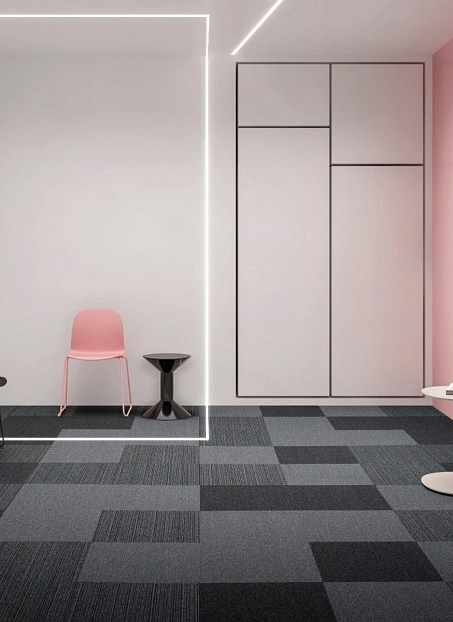 Ковровая плитка IVC Commercial ART INTERVENTION Creative spark echo 979