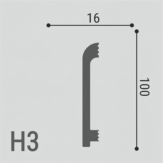 Де-Багет XPS Polymer Н3