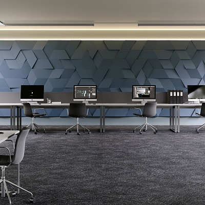 Ковровая плитка IVC Commercial CONTOUR View 989