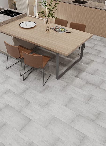 Кварцвиниловая плитка (LVT) Alpine Floor LIGHT STONE  Самерсет