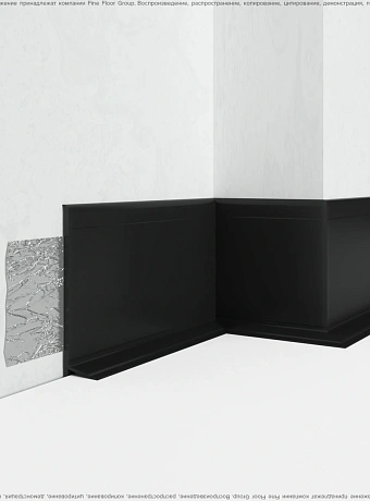 Плинтус напольный Dollken WLK50 Black 0110