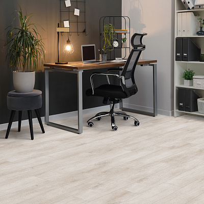 Кварцвиниловая плитка (LVT) Juteks CARBON  Chilly White 2851