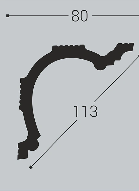 Карниз Bello Deco К1