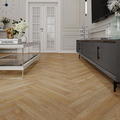 Виниловый ламинат (SPC) Alpine Floor LIGHT PARQUET  Макадамия