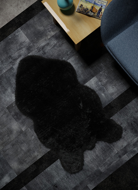 Коврик Shahintex ШКУРА Блэкглама 01