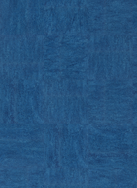 Линолеум модульный Marmoleum Modular ЦВЕТ (COLOUR) Синий (Blue t3030) шириной м>