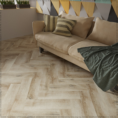 Кварцвиниловая плитка (LVT) Fine Floor FF-RICH Craft Short Plank Дуб Мале