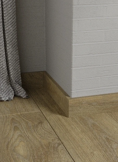 Плинтус МДФ Fine Floor Дуб Лацио>