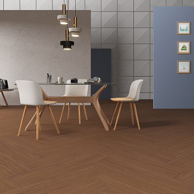 Линолеум модульный Marmoleum MODULAR TEXTURA Fresh Walnut шириной  м