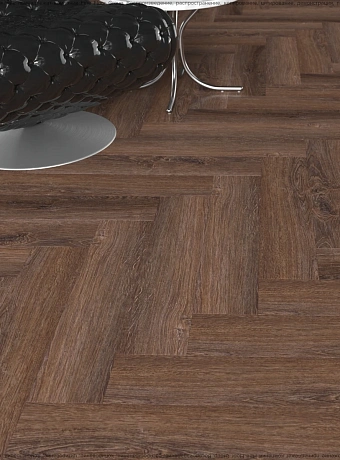 Виниловый ламинат (SPC) CronaFloor HERRINGBONE Дуб Тулуза сторона L/R - 50/50