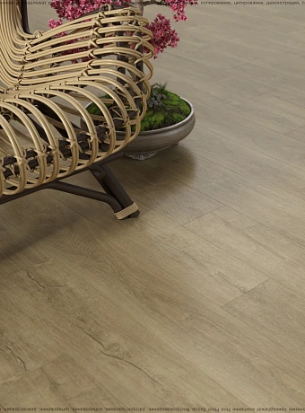 Кварц-винил (LVT) EcoClick ECORICH  Дуб Шампань