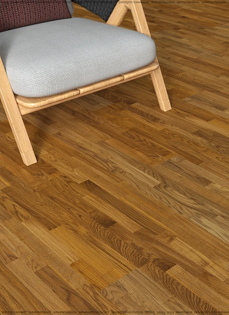 Паркетная доска Polarwood CLASSIC Дуб Тоффи (Oak Toffee) COUNTRY 3S LAC MAT