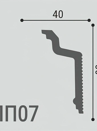 Карниз Де-Багет ПП07