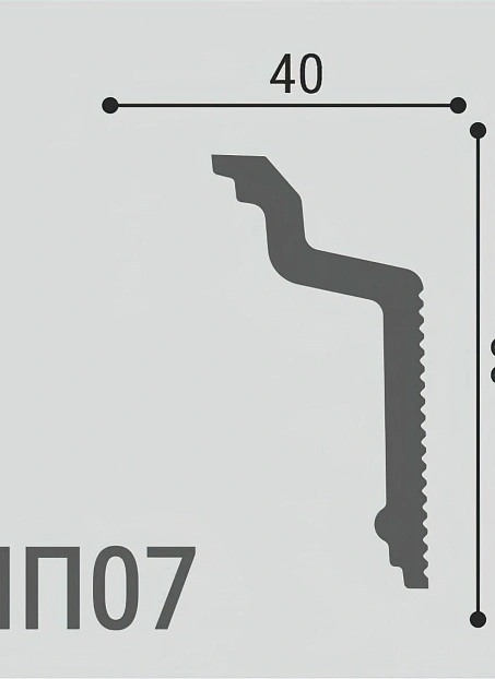 Карниз Де-Багет ПП07