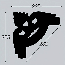 Bello Deco Угол декоративный М12У2