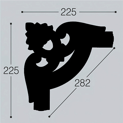 Bello Deco Угол декоративный М12У2