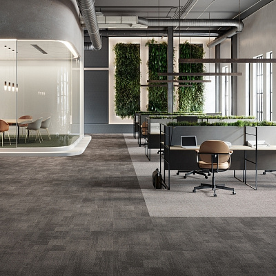 Ковровая плитка IVC Commercial RUDIMENTS Jute 685