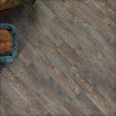 Кварцвиниловая плитка (LVT) Fine Floor FF-WOOD Дуб Этна