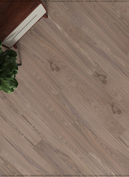 Паркетная доска Karelia ESSENCE  Ash White Orchid COUNTRY 1S LAC MAT