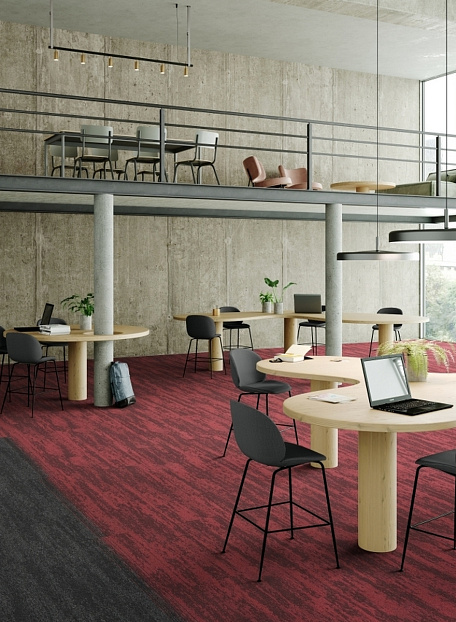 Ковровая плитка IVC Commercial RUDIMENTS Clay create 339