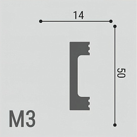 Молдинг Де-Багет М3