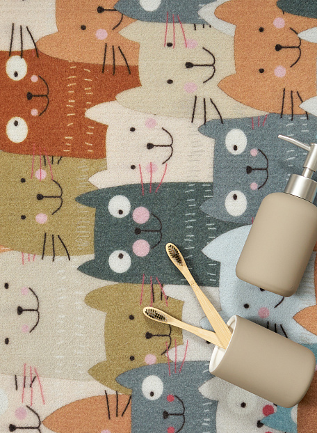 Коврик Icarpet PRINT Котики 100