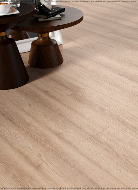 Кварцвиниловая плитка (LVT) EcoClick ECOWOOD  Дуб Гент