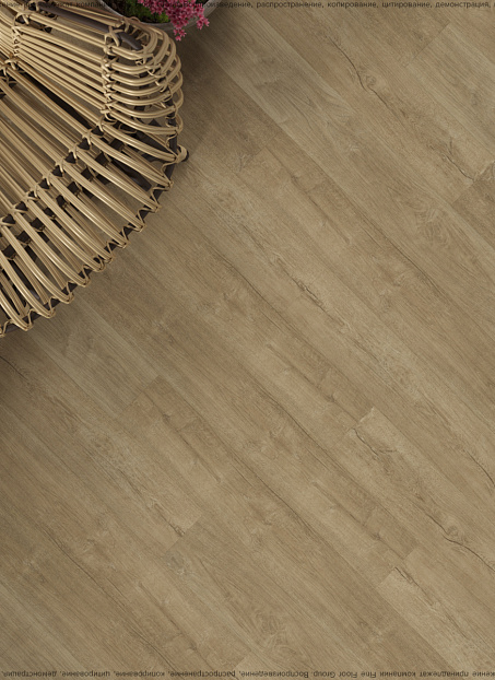 Кварцвиниловая плитка (LVT) EcoClick ECORICH  Дуб Сен-Мартен