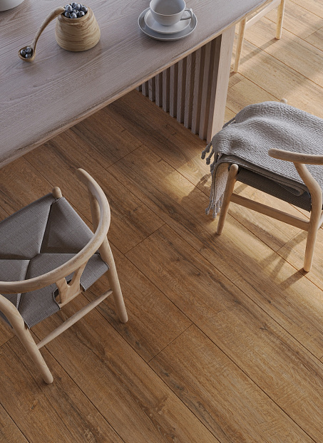 Ламинат Egger PRO Large 8-33 Aqua+ Дуб Шерман Коньяк Коричневый