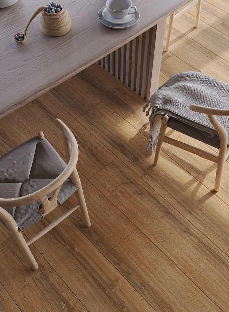 Ламинат Egger PRO Large 8-33 Aqua+ Дуб Шерман Коньяк Коричневый