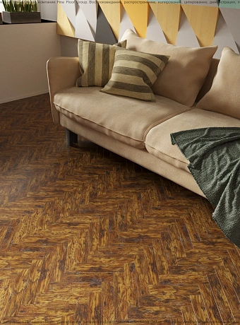 Кварц-винил (LVT) Fine Floor FF-RICH Craft Small Plank Пекан Шамбор