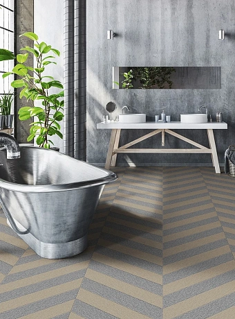 Кварц-винил (LVT) Moduleo TRANSFORM  Brushed Metal 20830