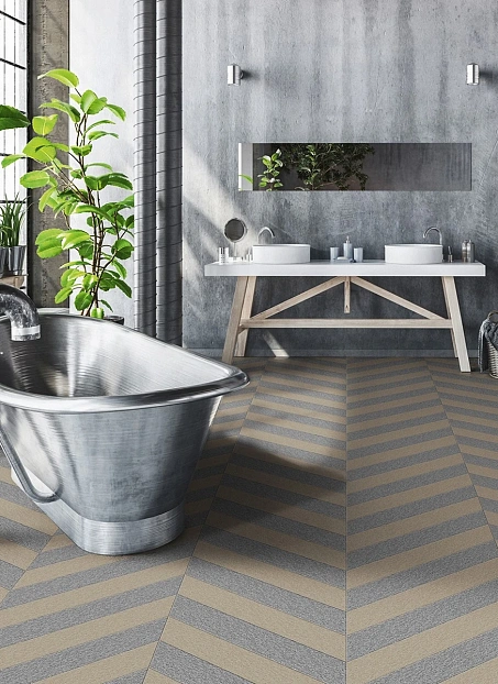 Кварц-винил (LVT) Moduleo TRANSFORM  Brushed Metal 20830