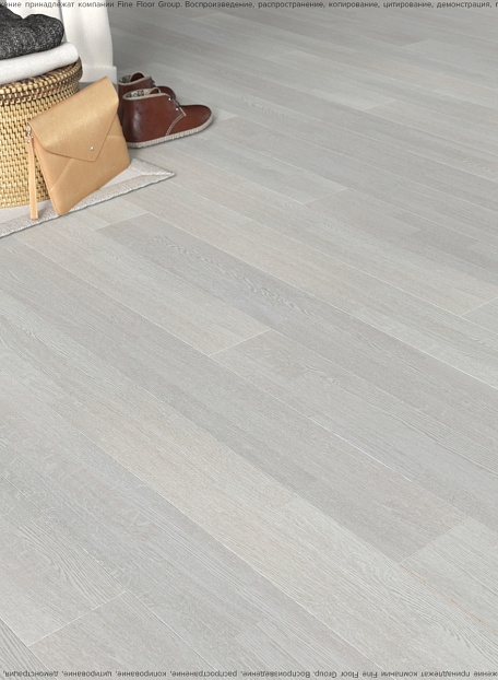 Паркетная доска Karelia LIGHT  Oak Electric Light NATUR 3S OIL SILKY S.MAT