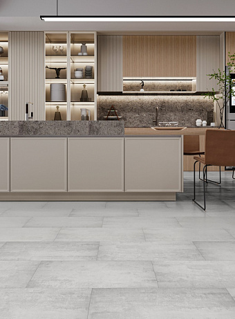 Кварц-винил (LVT) Alpine Floor LIGHT STONE  Самерсет