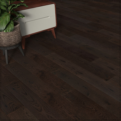 Паркетная доска Karelia ESSENCE  Oak Cinder Dark
