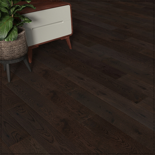 Паркетная доска Karelia ESSENCE  Oak Cinder Dark