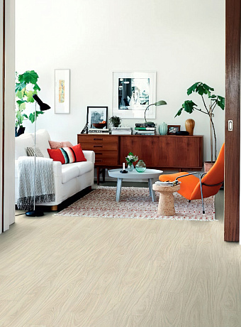 Кварц-винил (LVT) Pergo OPTIMUM CLICK  Дуб Нордик Белый