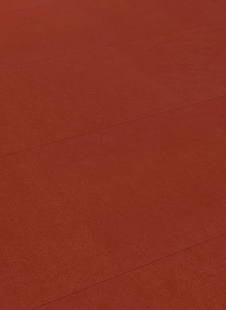 Линолеум модульный Marmoleum MODULAR COLOUR Berlin red 3352 шириной  м