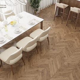 Виниловый ламинат (SPC) Alpine Floor CHEVRON  Гевуина
