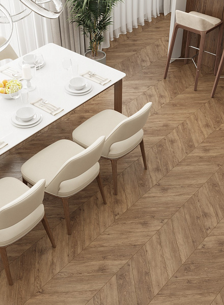 Виниловый ламинат (SPC) Alpine Floor CHEVRON  Гевуина